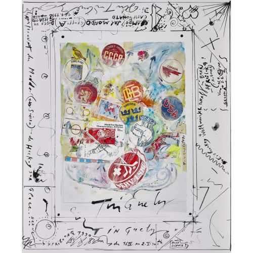 JEAN TINGUELY : 'Hopp Schwiz' (DOBIASCHOFSKY AUKTIONEN AG)