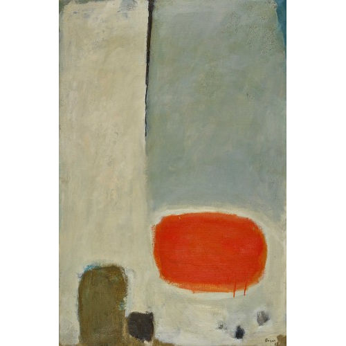 GERTRUD GUYER-WYRSCH : 'Point Orange II' (DOBIASCHOFSKY AUKTIONEN AG)
