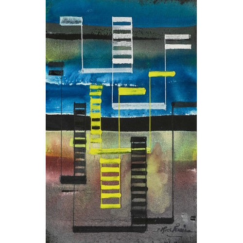 IRENE RICE PEREIRA : '�chelle color�es' (DOBIASCHOFSKY AUKTIONEN AG)