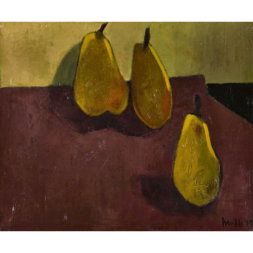 WALTER MAFLI : Nature morte aux poires (DOBIASCHOFSKY AUKTIONEN AG)