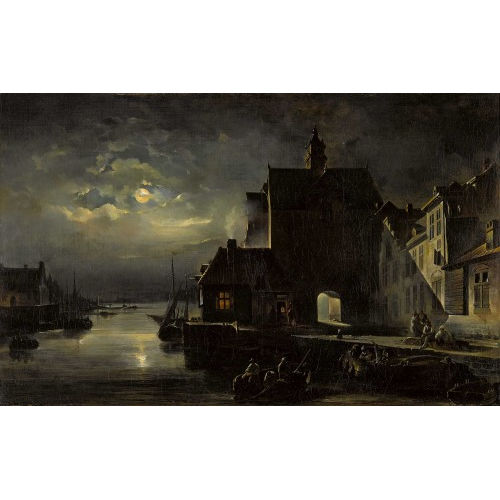 D�SIR� DONNY : Hafen im Mondschein (DOBIASCHOFSKY AUKTIONEN AG)