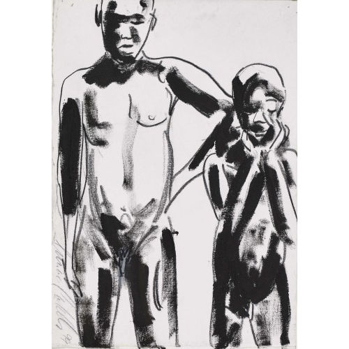 LUCIANO CASTELLI : 'Two black boys' (DOBIASCHOFSKY AUKTIONEN AG)