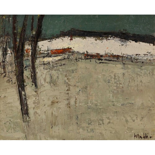 WALTER MAFLI : Winterlandschaft (DOBIASCHOFSKY AUKTIONEN AG)