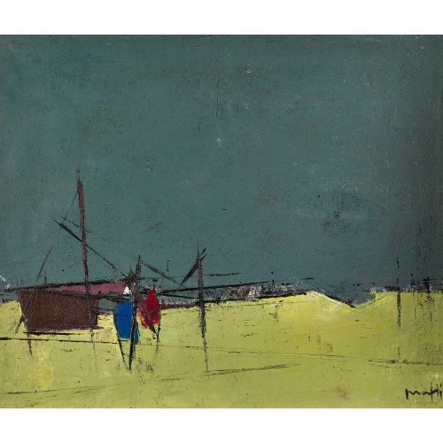 WALTER MAFLI : 'Plage' (DOBIASCHOFSKY AUKTIONEN AG)