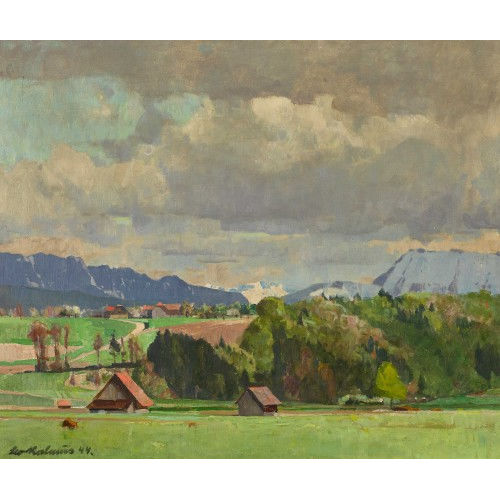 LEO KALMUS : 'Bei Seftigen' (DOBIASCHOFSKY AUKTIONEN AG)