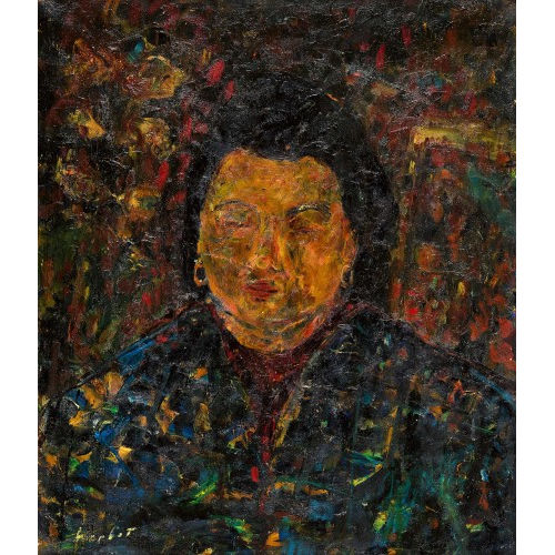 ADOLF HERBST : Frauenportr�t (DOBIASCHOFSKY AUKTIONEN AG)