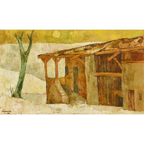 CHARLES MONNIER : 'Matin d'hiver' (DOBIASCHOFSKY AUKTIONEN AG)