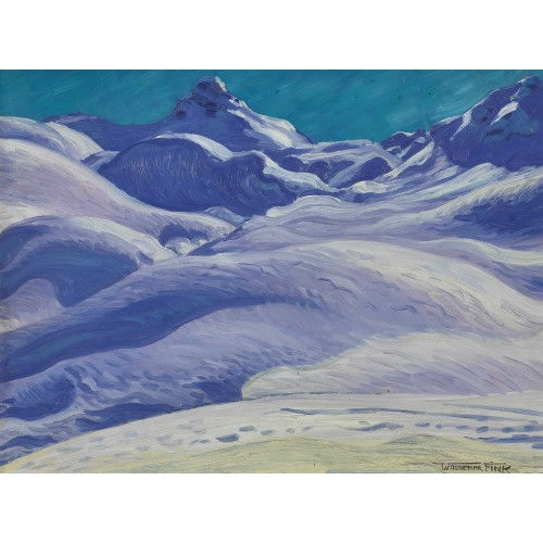 WALDEMAR THEOPHIL FINK : Winterlandschaft (DOBIASCHOFSKY AUKTIONEN AG)