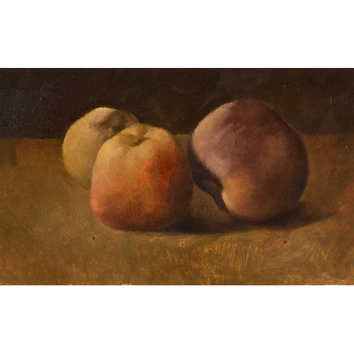 RODOLPHE TH�OPHILE BOSSHARD : 'Trois pommes' (DOBIASCHOFSKY AUKTIONEN AG)