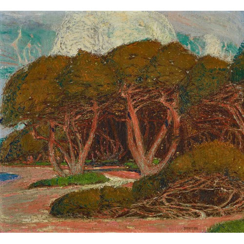 JEAN PHILIPPE �DOUARD ROBERT : 'Les pins de Xylokastro' (DOBIASCHOFSKY AUKTIONEN AG)