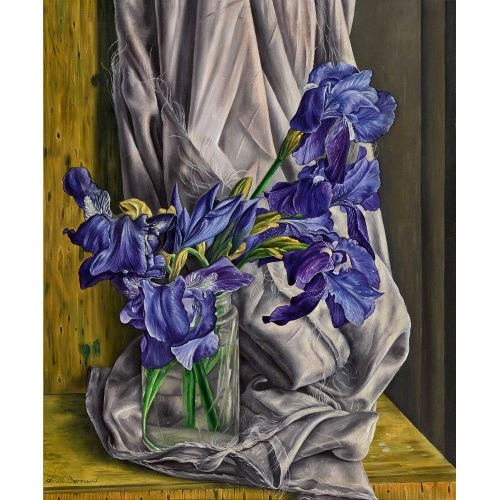 AIM� VICTOR BARRAUD : 'Les iris' (DOBIASCHOFSKY AUKTIONEN AG)