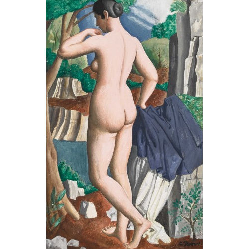 PAUL TH�OPHILE ROBERT : Weiblicher R�ckenakt am Ufer (DOBIASCHOFSKY AUKTIONEN AG)