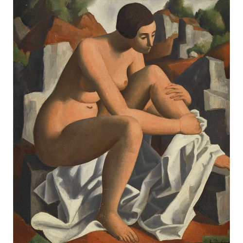 PAUL TH�OPHILE ROBERT : Baigneuse (DOBIASCHOFSKY AUKTIONEN AG)