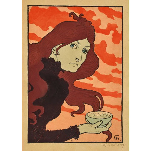 EUG�NE SAMUEL GRASSET : 'La Vitrioleuse' (DOBIASCHOFSKY AUKTIONEN AG)