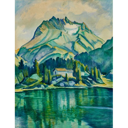 CLARA PORGES : Lago di Cavloccio mit Pizzi dei Rossi (DOBIASCHOFSKY AUKTIONEN AG)