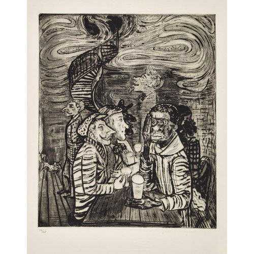 FRITZ EDUARD PAULI : 'Caf� Colonial' (DOBIASCHOFSKY AUKTIONEN AG)