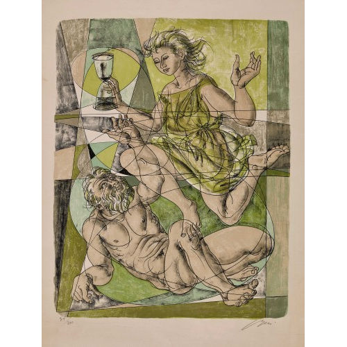 HANS ERNI : 'Die Zeit' (DOBIASCHOFSKY AUKTIONEN AG)