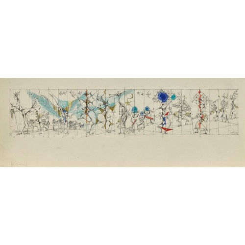HANS) FIS (EIGTL. FISCHER : 'Klotenfries V' (DOBIASCHOFSKY AUKTIONEN AG)