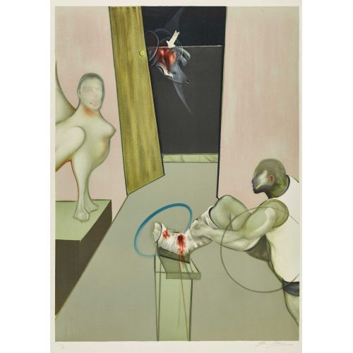 FRANCIS BACON : 'Oedipus and the Spinx (after Ingres)' (DOBIASCHOFSKY AUKTIONEN AG)