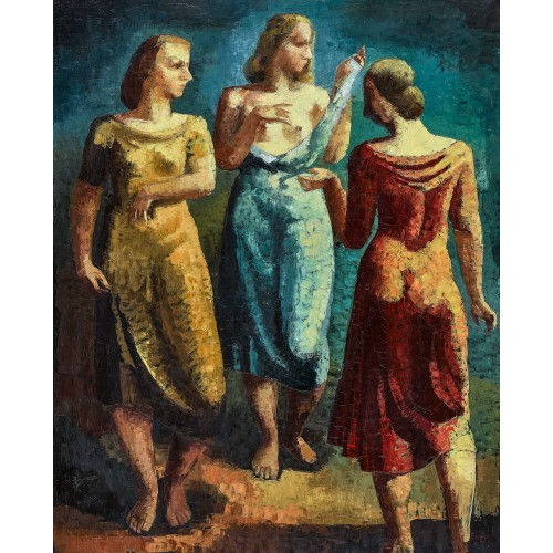 HERMANN PIEPER : Drei Frauen (DOBIASCHOFSKY AUKTIONEN AG)