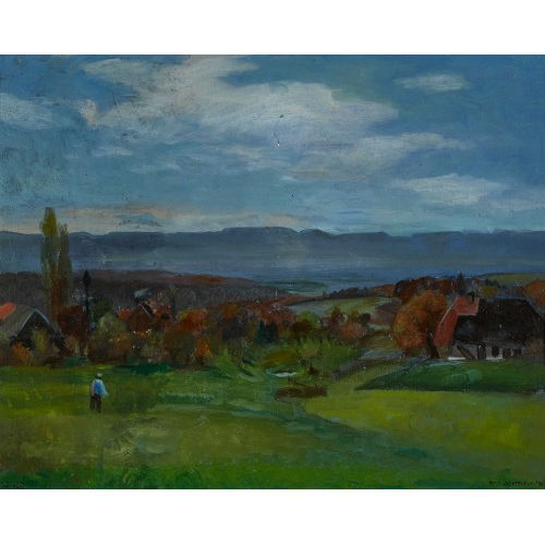 HANS GARTMEIER : 'Herbst-Stimmung bei Kaltacker im Emmental' (DOBIASCHOFSKY AUKTIONEN AG)