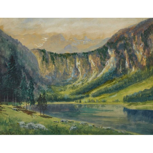 FRAN�OIS GOS : Bergsee (DOBIASCHOFSKY AUKTIONEN AG)
