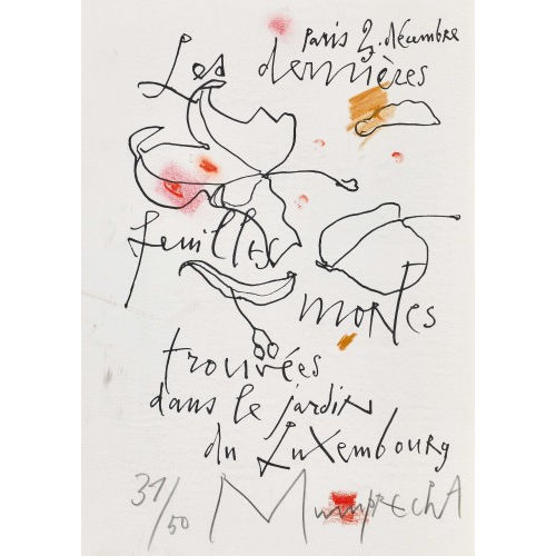RUDOLF MUMPRECHT : 'Les derni�res feuilles...' (DOBIASCHOFSKY AUKTIONEN AG)