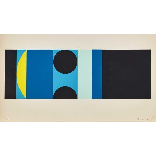 ARTHUR JOBIN : Geometrische Komposition (DOBIASCHOFSKY AUKTIONEN AG)