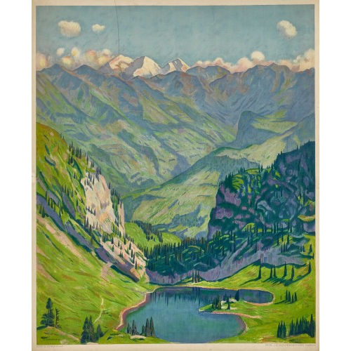 EMIL CARDINAUX : Hinterstockersee (DOBIASCHOFSKY AUKTIONEN AG)