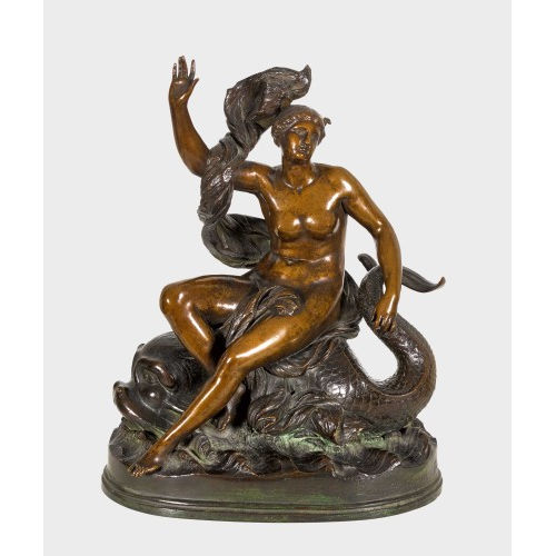 ANTON ALOYS BRANDENBERG : Venus auf einem Delfin (DOBIASCHOFSKY AUKTIONEN AG)