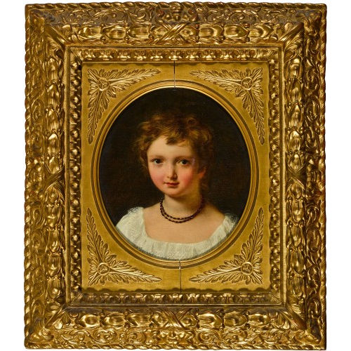 MARGUERITE G�RARD : Portrait d'une jeune fille (DOBIASCHOFSKY AUKTIONEN AG)