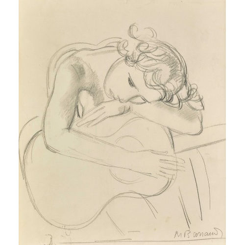 MAURICE BARRAUD : Jeune femme (DOBIASCHOFSKY AUKTIONEN AG)