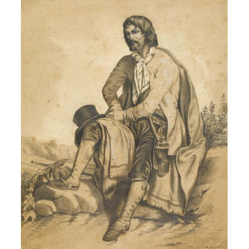 AUR�LE ROBERT : Rastender Wanderer (DOBIASCHOFSKY AUKTIONEN AG)