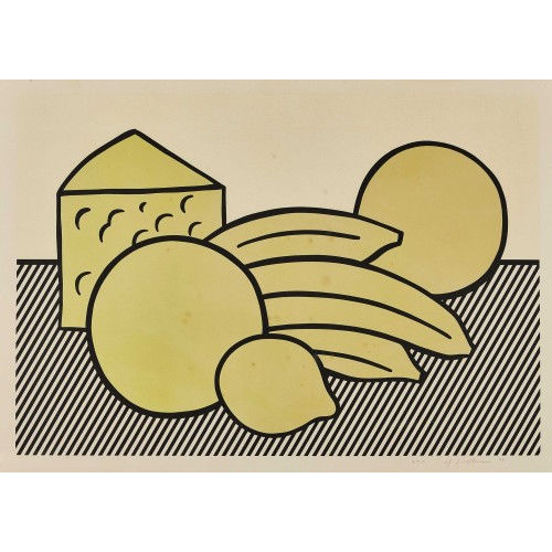 ROY LICHTENSTEIN : 'Yellow Still Life' (DOBIASCHOFSKY AUKTIONEN AG)