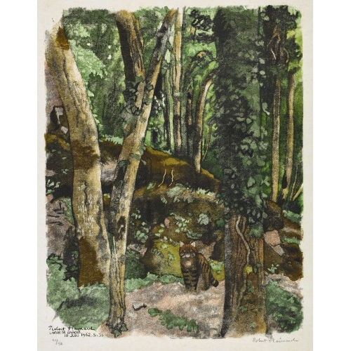 ROBERT HAINARD : 'Chat dans les bois' (DOBIASCHOFSKY AUKTIONEN AG)