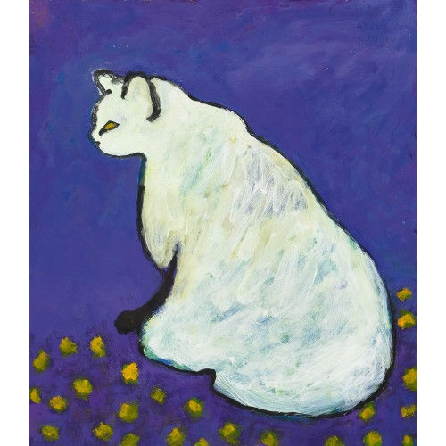 BENDICHT FRIEDLI : Weisse Katze (DOBIASCHOFSKY AUKTIONEN AG)