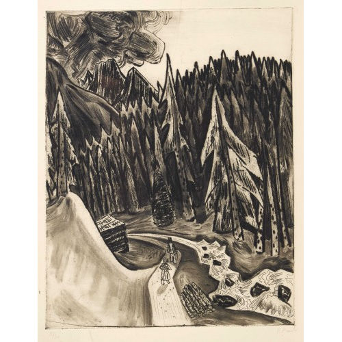 FRITZ EDUARD PAULI : 'Sertigtal' (DOBIASCHOFSKY AUKTIONEN AG)