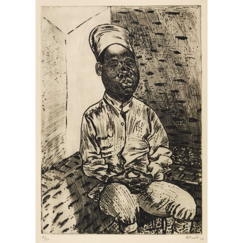 FRITZ EDUARD PAULI : 'Senegalese' (DOBIASCHOFSKY AUKTIONEN AG)