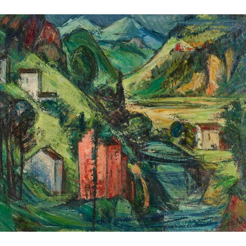 WALTER HELBIG : 'Bagni di Craveggia' (DOBIASCHOFSKY AUKTIONEN AG)