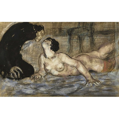 MAURICE BARRAUD : 'La Belle et la B�te' (DOBIASCHOFSKY AUKTIONEN AG)
