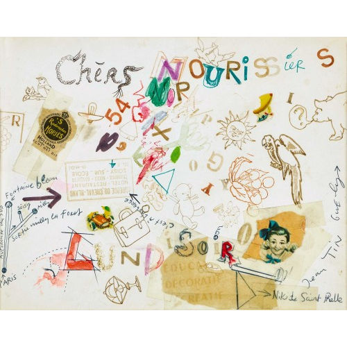 NIKI DE SAINT-PHALLE : 'Cher Nourissiers' (DOBIASCHOFSKY AUKTIONEN AG)