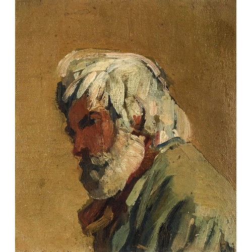 FERDINAND HODLER : 'B�rtiger alter Mann' (DOBIASCHOFSKY AUKTIONEN AG)