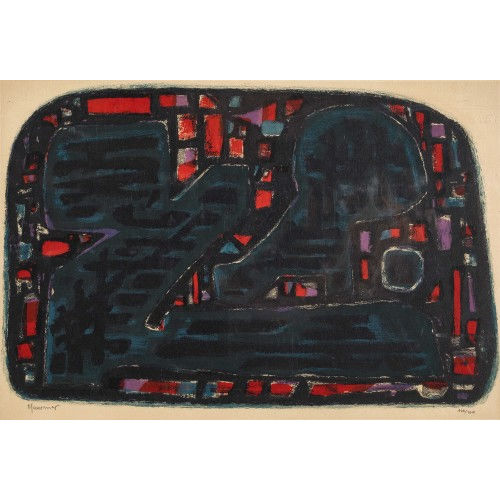 ALFRED MANESSIER : Composition (DOBIASCHOFSKY AUKTIONEN AG)