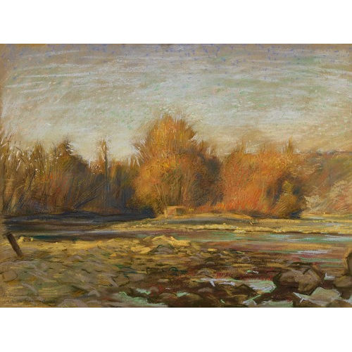 AUR�LE-REN� BARRAUD : 'Les bords de l'Arve' (DOBIASCHOFSKY AUKTIONEN AG)