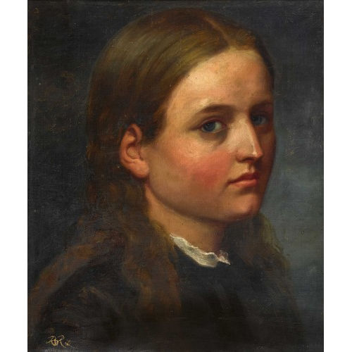 RAPHAEL RITZ : 'M�dchenkopf' (DOBIASCHOFSKY AUKTIONEN AG)