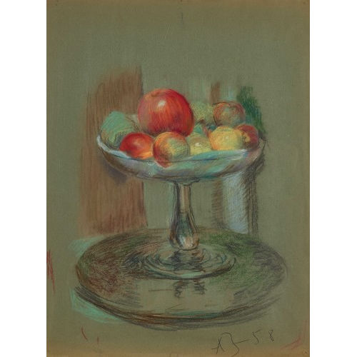 ANATOLY TIMOFEEVIC ZVEREV : Obstschale (DOBIASCHOFSKY AUKTIONEN AG)