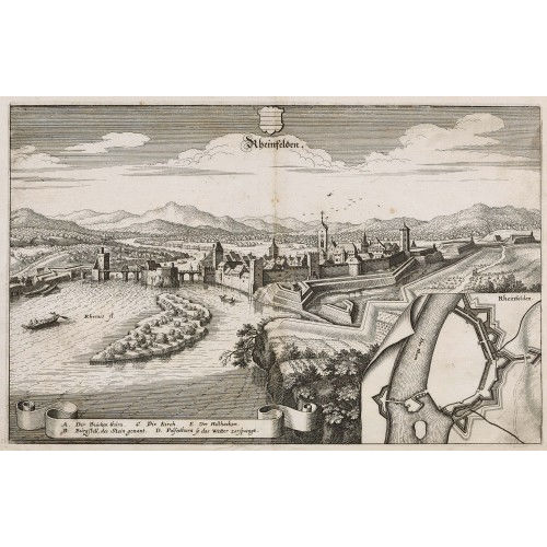 MATTH�US I MERIAN : 'Rheinfelden' (DOBIASCHOFSKY AUKTIONEN AG)