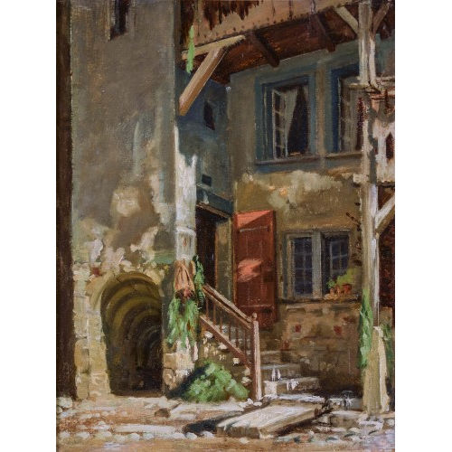 JOHANN LUDWIG RUDOLF DURHEIM : 'Payerne' (DOBIASCHOFSKY AUKTIONEN AG)