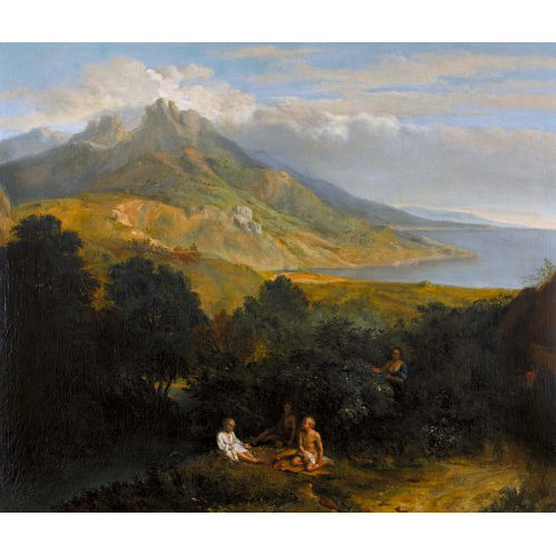 JEAN FRAN�OIS I (AUCH MILLET MILLET : Italienische K�stenlandschaft (DOBIASCHOFSKY AUKTIONEN AG)