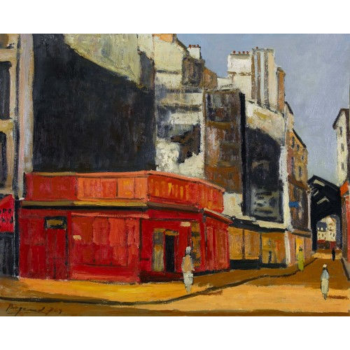 GEORGES BORGEAUD : 'March� couvert' (DOBIASCHOFSKY AUKTIONEN AG)